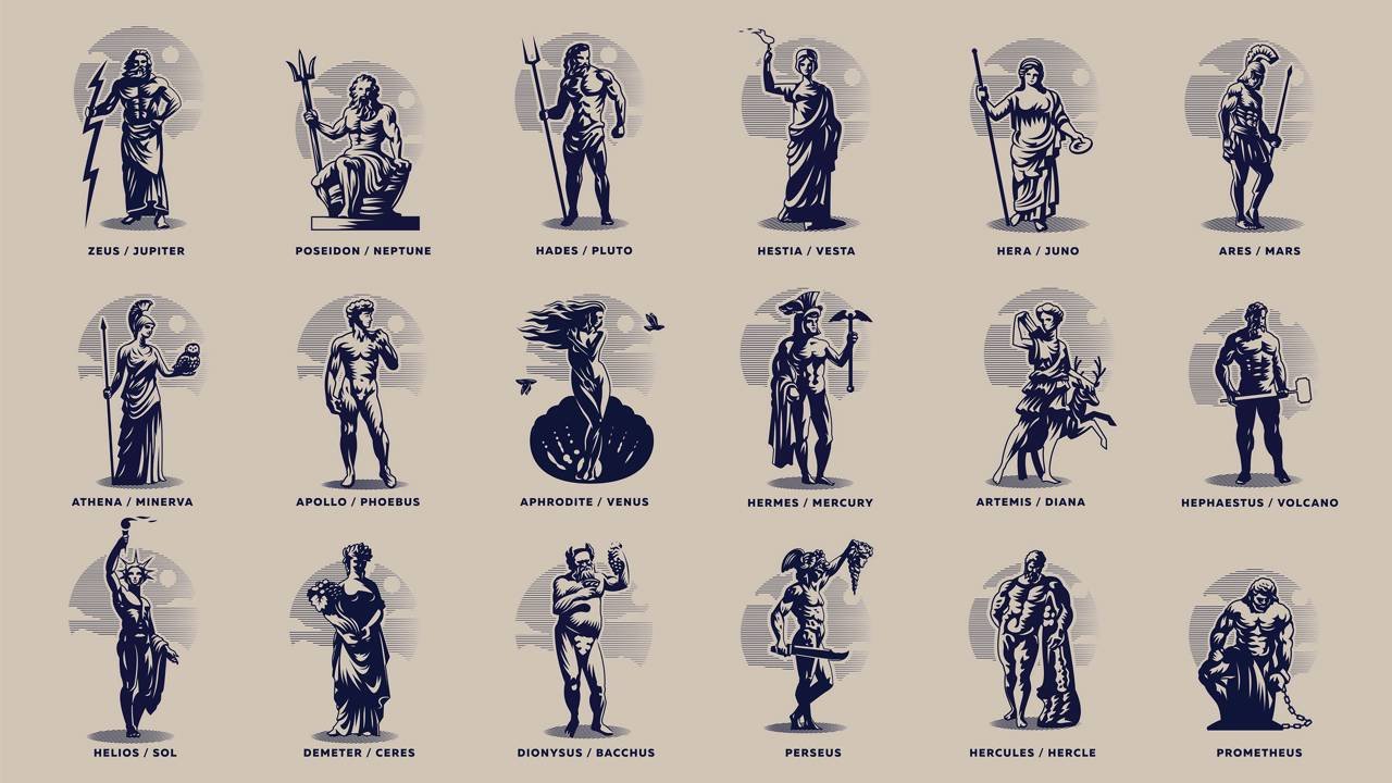 cual es la historia de los dioses griegos